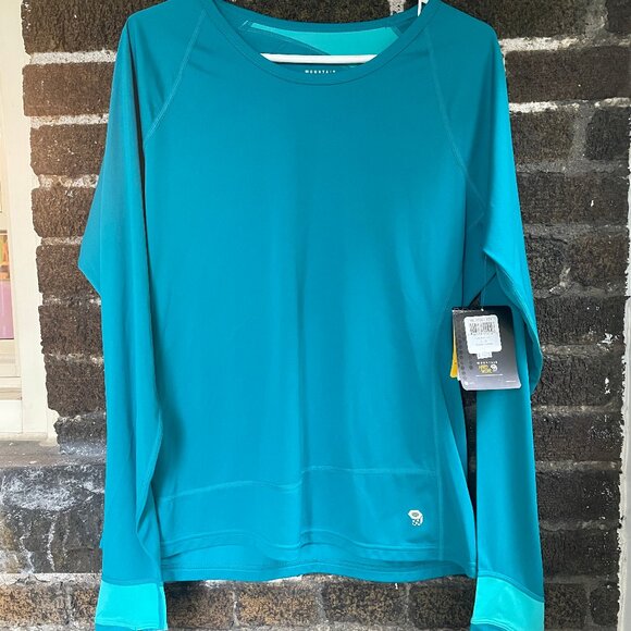 NWT MOUNTAIN HARDWEAR LG Tephra Trek Longsleeve - Picture 2 of 6